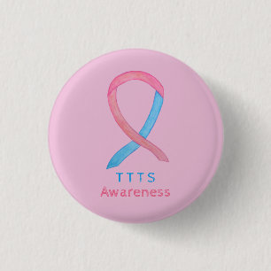 Twin to Twin Transfusion TTTS Awareness Ribbon Pin