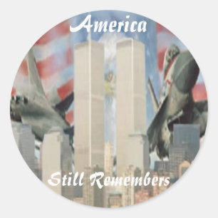 Twin Towers 9/11 Remembrance Stickers
