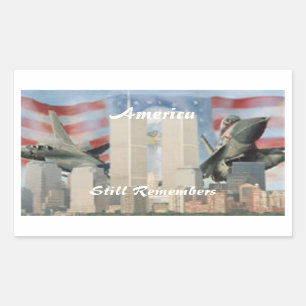 Twin Towers 9/11 Remembrance Stickers