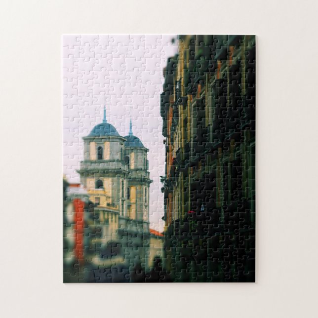 Twin Towers - Madrid, Spain - Puzzle (Vertical)