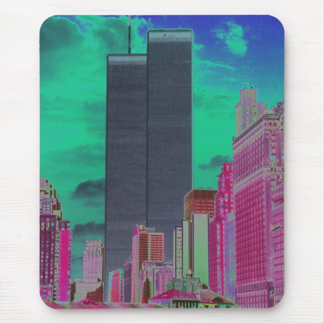 Twin Towers Mouse Mat (Front)
