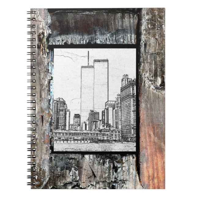 Twin Towers Notebook (Front)
