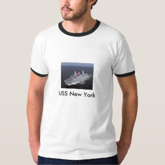 Twin Towers Ship, USS New York T-Shirt
