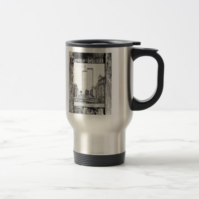 Twin Towers Travel Mug (Right)