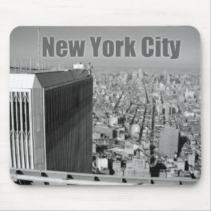 Twin towers World Trade Centre NYC Mouse Mat
