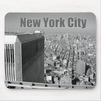 Twin towers World Trade Centre NYC Mouse Mat