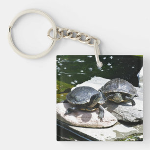 Twin Turtles - Key Ring