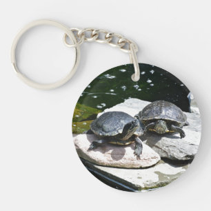 Twin Turtles - Key Ring