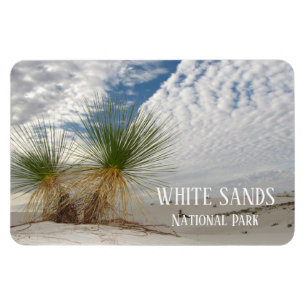Twin Yuccas, White Sands National Park Magnet