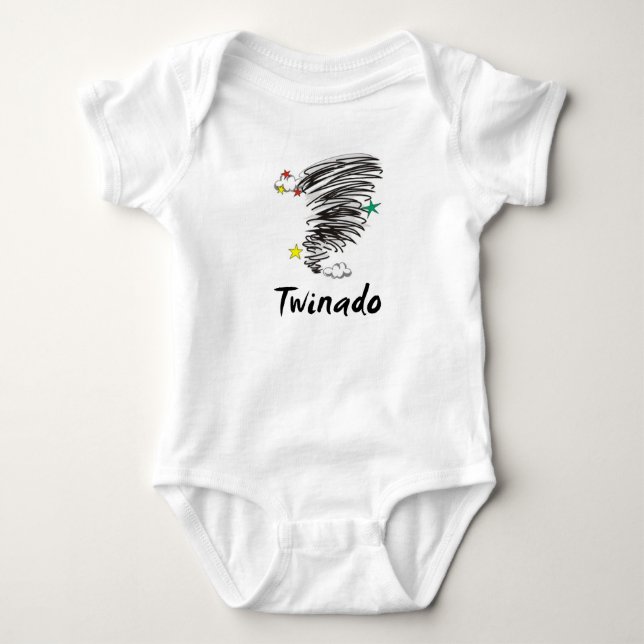 Twinado Baby Bodysuit (Front)