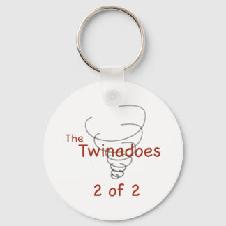 Twinadoes 2 of 2 key ring