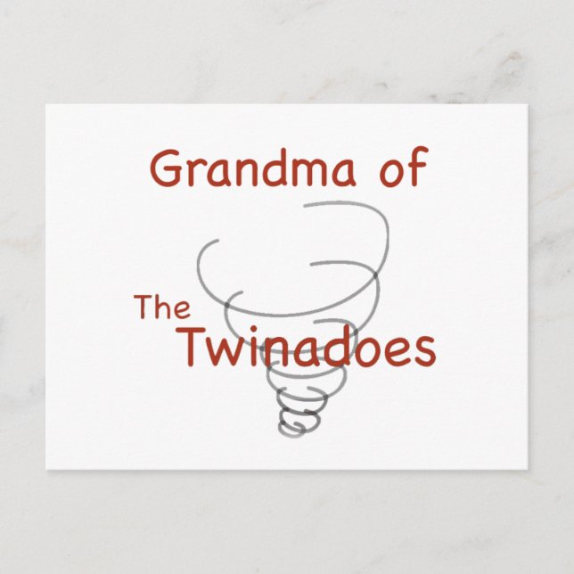 Twinadoes Grandma Postcard (Front)