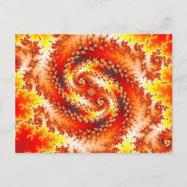 Twinblazer - Fractal Postcard (Front)