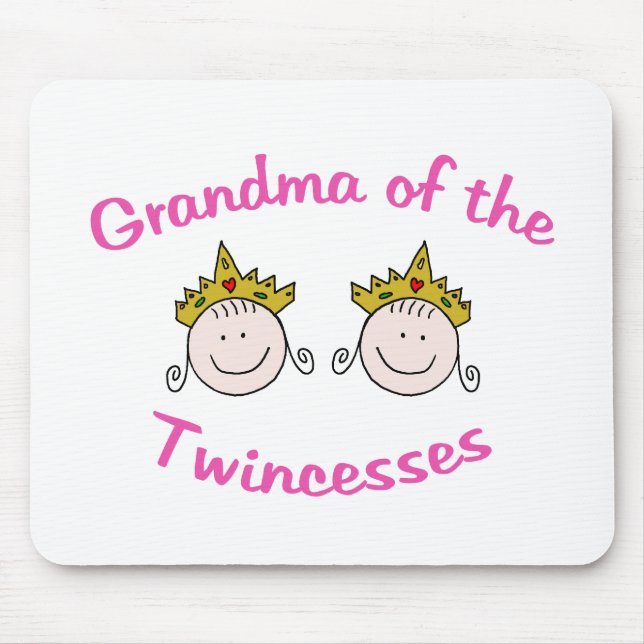 Twincess Grandma Mouse Mat (Front)
