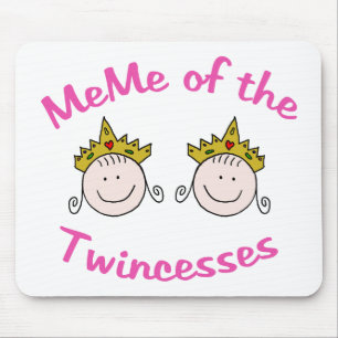 Twincess Meme Mouse Mat