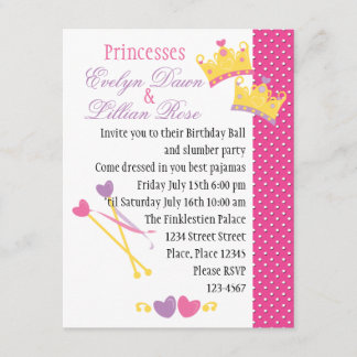 Twincess Princess! Invitation