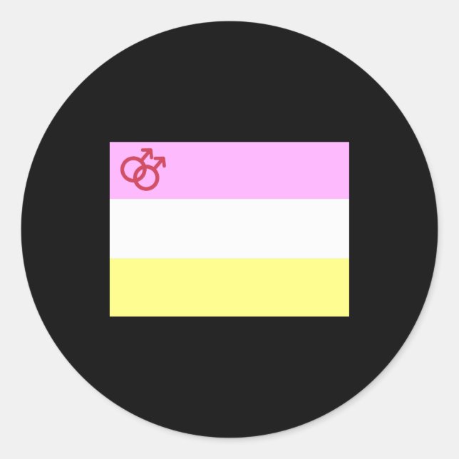 Twink Pride Classic Round Sticker (Front)