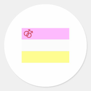 Twink Pride Classic Round Sticker
