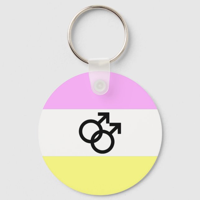 Twink Pride Flag Key Ring (Front)