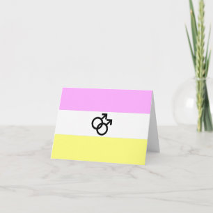 Twink Pride Flag Thank You Card