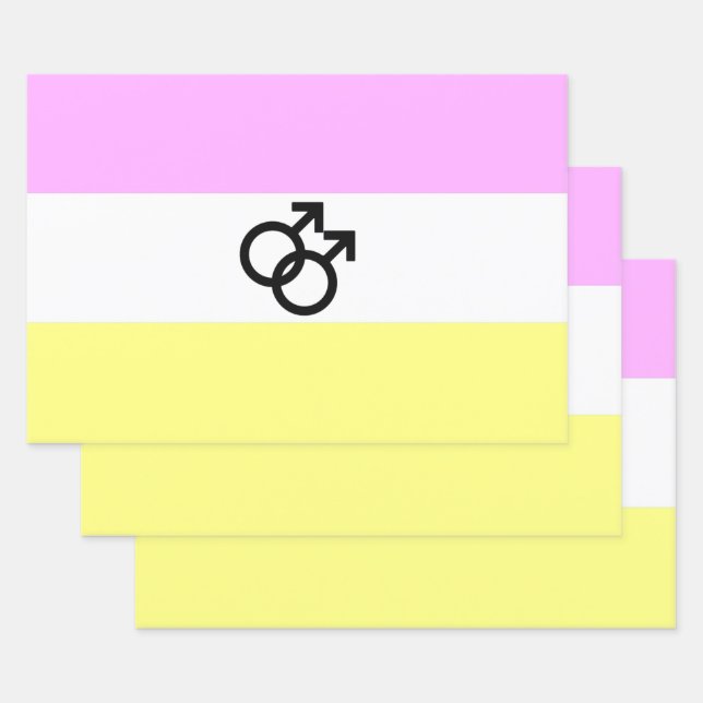 Twink Pride Flag Wrapping Paper Sheet (Set)