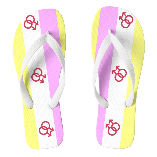 Twink Pride Flip Flops (Footbed)