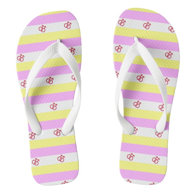 Twink Pride Flip Flops (Footbed)