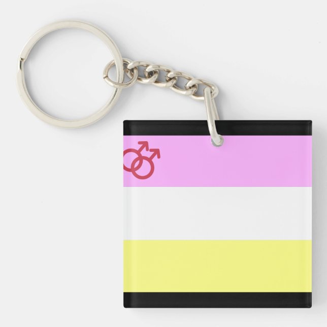 Twink Pride Key Ring (Front)