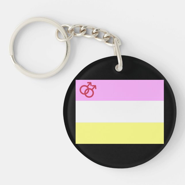 Twink Pride Key Ring (Front)