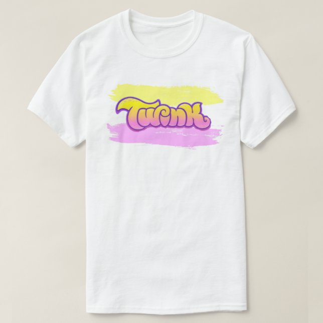 Twink Pride Men's Basic T-Shirt (Design Front)