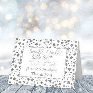 Twink, Twinkle Little Star Baby Shower Thank You