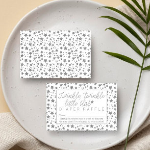 Twink Twinkle Little Star Baby Showr Diaper Raffle