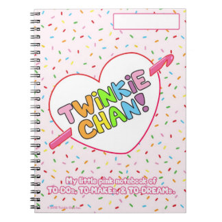 Twinkie Chan Little Pink Notebook