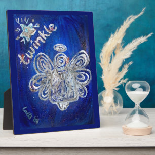 Twinkle Angel Art Painting Gift Plaque