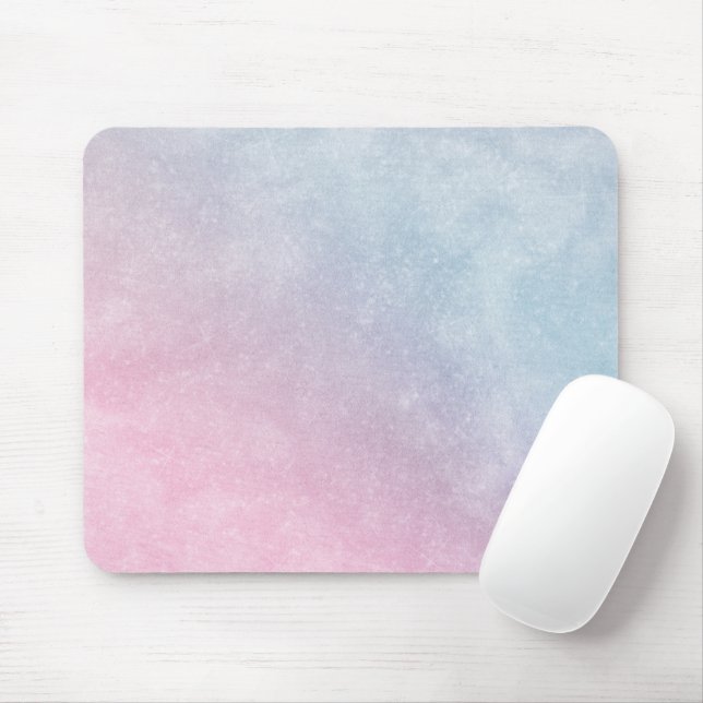 Twinkle Gradation (Pink & Light blue) Mouse Mat (With Mouse)