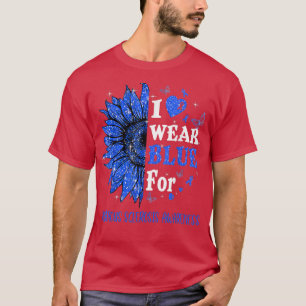 Twinkle Heart Sunflower Tuberous Sclerosis Awarene T-Shirt