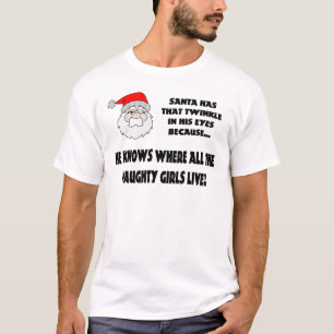 Twinkle In Santas Eye T-Shirt