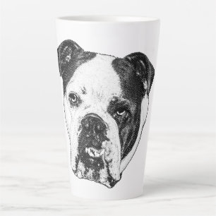 Twinkle-Lit Bulldog Brew Latte Mug
