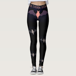 Twinkle Little Bat Halloween Leggings