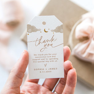 Twinkle Little Star Baby Shower Favour Tag