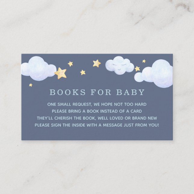 Twinkle Little Star Elephant Books for Baby Enclosure Card (Front)