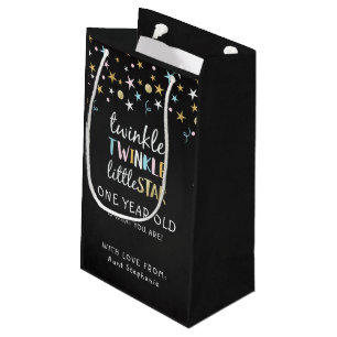 Twinkle Little Star One Year Old Is What You Are! Small Gift Bag