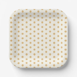 Twinkle Little Star Pattern Paper Plate