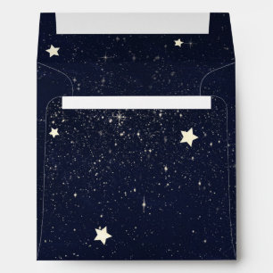 Twinkle Little Star Starry Sky Baby Shower Envelopes