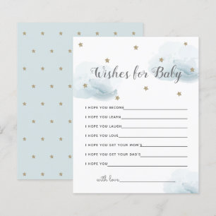 Twinkle Little Star Wishes for Baby Blue Advice