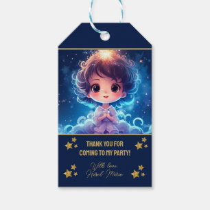 Twinkle Little Starry Princess Girl Birthday Gift Tags