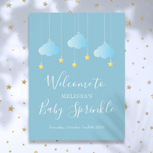 Twinkle Sprinkle Baby Sprinkle Shower Welcome Poster