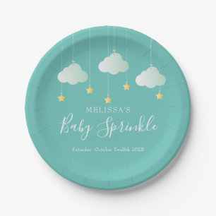 Twinkle Sprinkle Little Star Baby Shower/Sprinkle Paper Plate