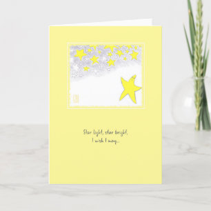 Twinkle Stars Anniversary Card