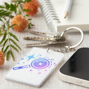 Twinkle stars, Beacon of the Limitless Digital Age Key Ring